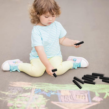 40 Pcs Sidewalk Chalks for Kids Non Toxic Jumbo Chalk for Party Gift Outdoor - Image 7