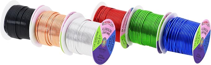 Mandala Crafts 13 Gauge Anodized Aluminum Craft Wire - Image 2