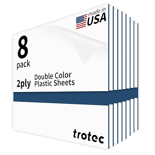 Trotec TroLase | 12"x12"x1/16", Guillotine | Made in USA by TrotecEngravingSupplies