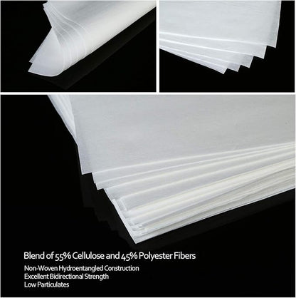 AAwipes Cleanroom Wipes Lint Free Wipes 4" x 4" Cellulose/Polyester Blend - Image 3