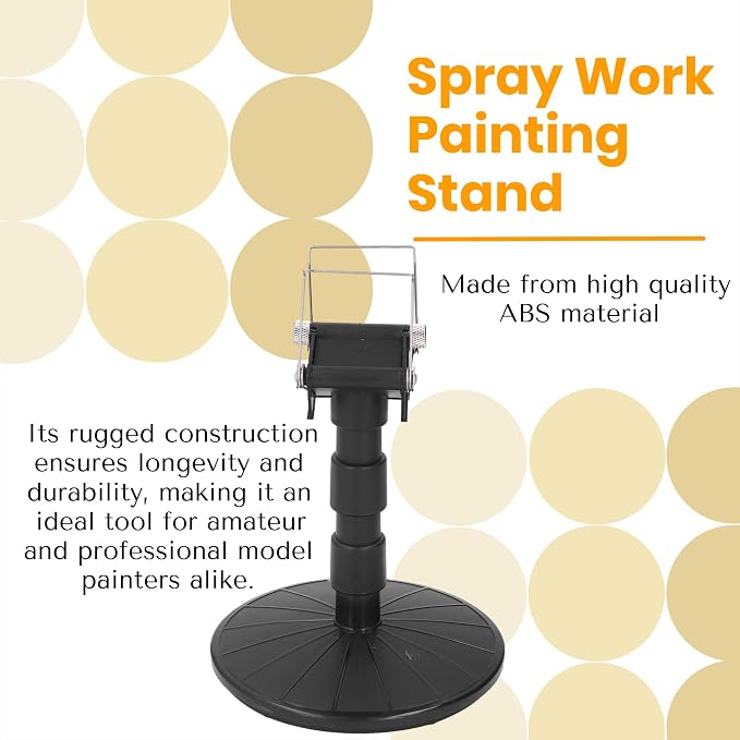 Spray Work Painting Stand Set, Adjustable Height Adjustable Spring Width - Image 2