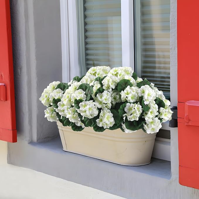 Hananona Artificial Geranium Flowers - Image 5