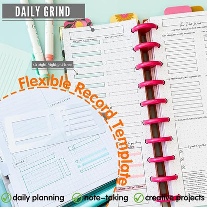 Handmade Flexible Record Template, Reusable Templates Planner Stencils - Image 5
