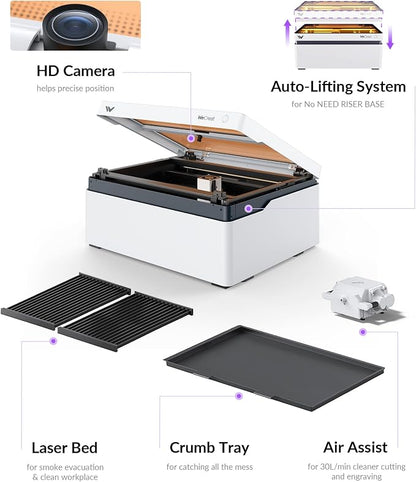 WECREAT Vision 20W Laser Engraver, - Image 7