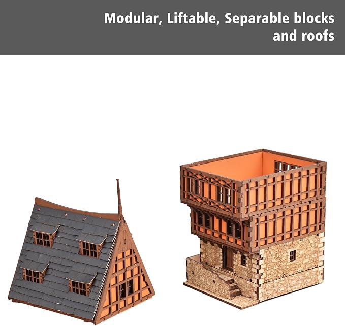 Cooper Rowhouse DIY Wooden Building Kit - Image 2