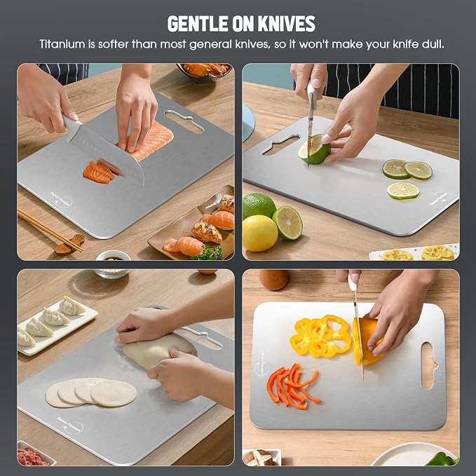 100% Pure Titanium Cutting Board - Image 6