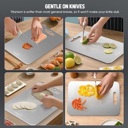 100% Pure Titanium Cutting Board - Image 6