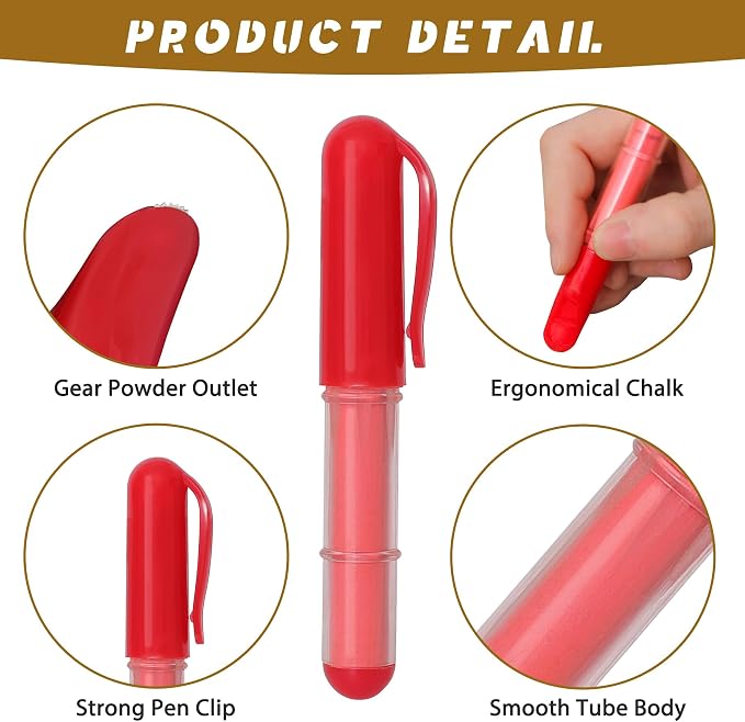 Fabric Chalk Markers for Sewing, Crafting|Erasable Tailor Chalk|Work on Various - Image 4