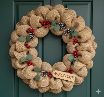 Natural Jute Burlap Ribbon - Image 7