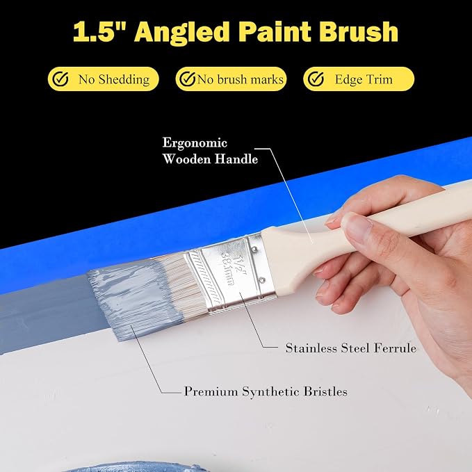 Mister Rui 17-Piece Paint Roller Kit - Image 8