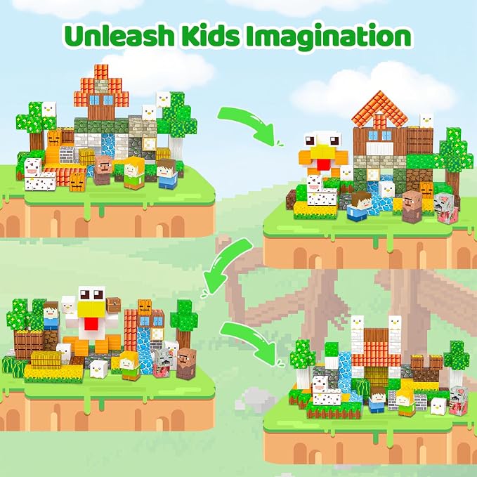 Magnetic Blocks, Stacking Magnets - Image 3