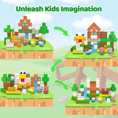 Magnetic Blocks, Stacking Magnets - Image 3