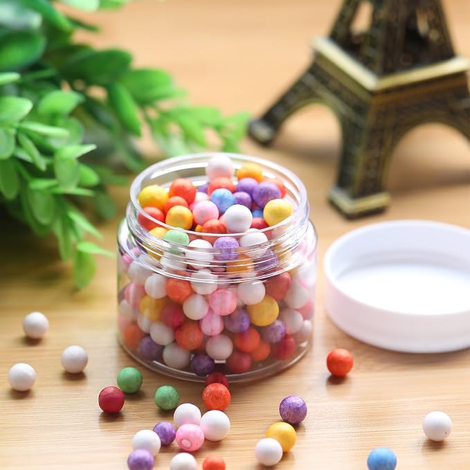 SATINIOR 12 Pack 6 oz Plastic Container Jars - Image 6