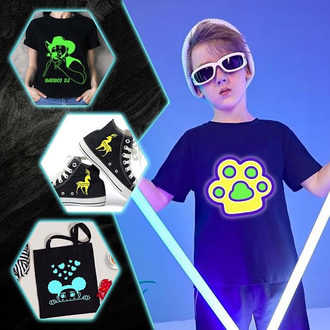 HTVRONT Neon Heat Transfer Vinyl Bundle - Image 4