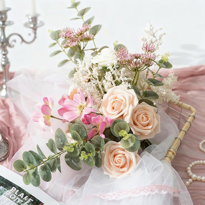 Artificial Flowers Foam Fake Roses 25pcs Mix Colors Roses - Image 4