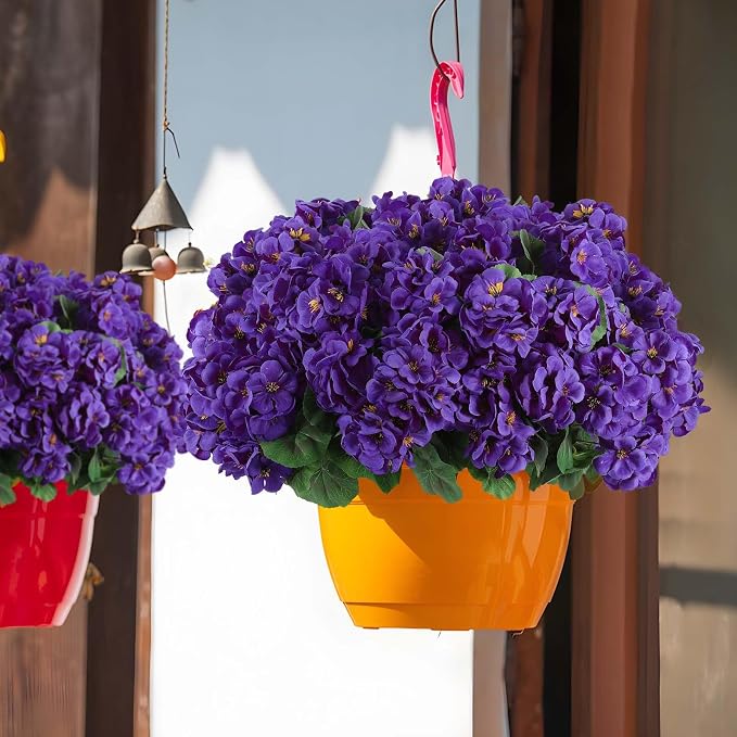 Hananona Artificial Geranium Flowers - Image 4