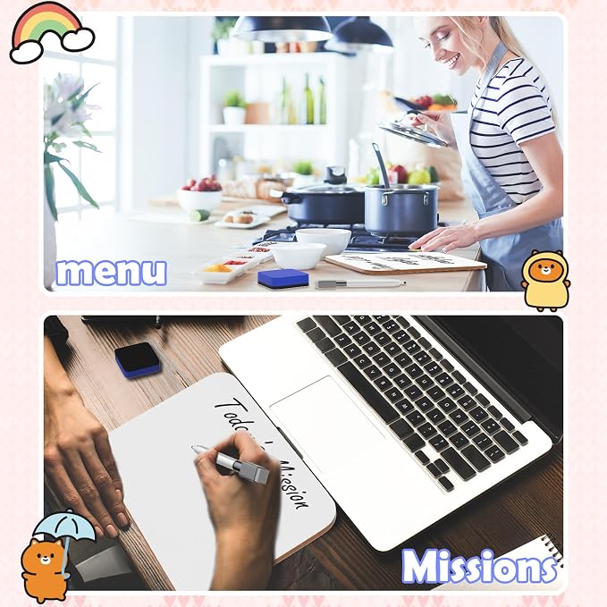 3 Pack Small White Board Dry Erase 5x7 Inch Mini Whiteboard Small Dry Erase - Image 7