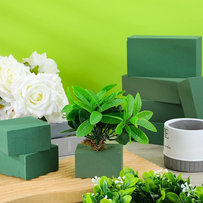 Marsui 30Pcs Floral Foam Blocks Dry and Wet Florist Foam Brick Flower - Image 7