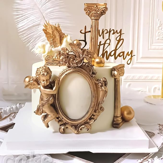 Growtail Vintage Frame Fondant Silicone Molds - Image 5