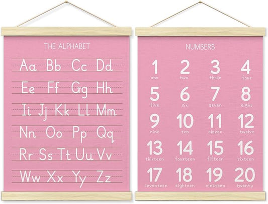 BONETAT Numbers alphabet poster by BONETAT