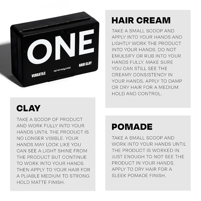 THESALONGUY ONE Hair Clay for Men - Image 3