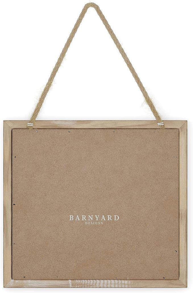 Barnyard Designs Magnetic Hanging Chalkboard Sign – Rustic Decorative Display - Image 7