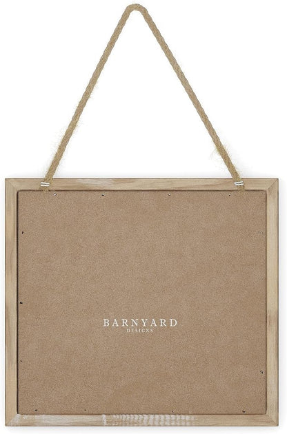 Barnyard Designs Magnetic Hanging Chalkboard Sign – Rustic Decorative Display - Image 7