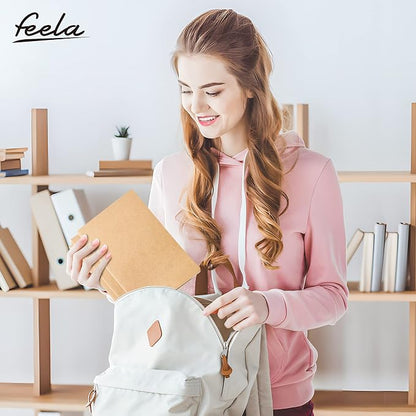 feela 15 Pack Blank Kraft Notebooks, Unlined Sketchbook Note Pad Travel Journal - Image 8