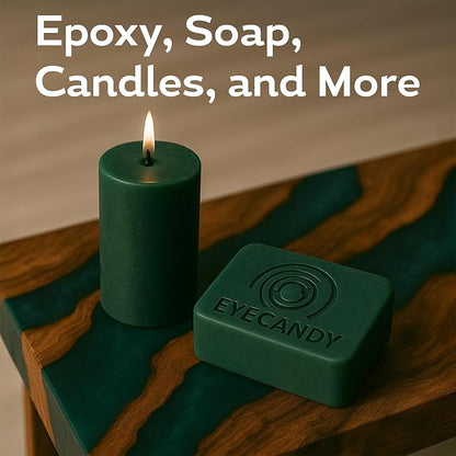 Eye Candy Pigments Premium Green Mica Powder - Image 4
