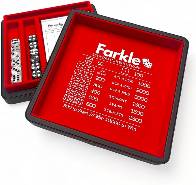 Luck Lab Farkle Dice Tray and Storage Case by LuckLab