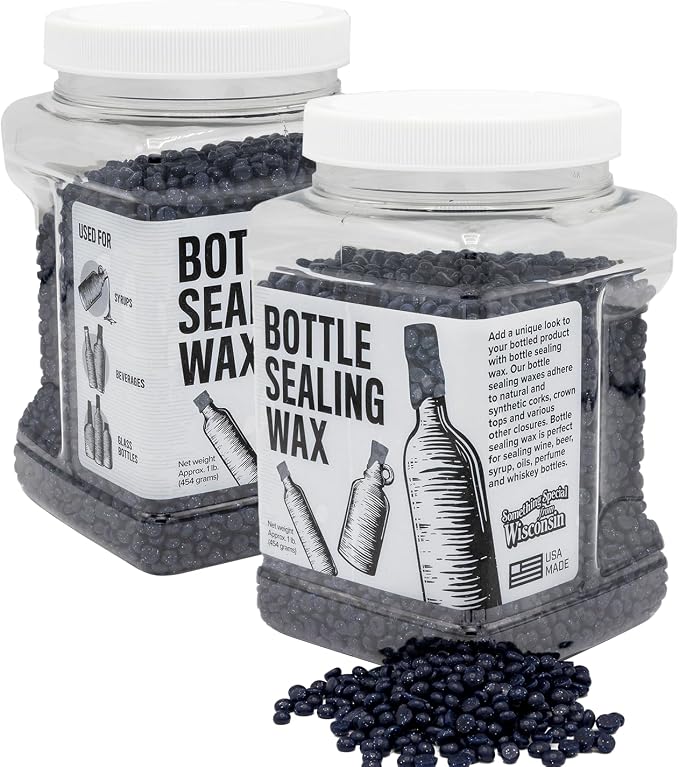 Blended Waxes, Inc. Bottle Sealing Wax, Pastille Wax Seal Beads - Image 4