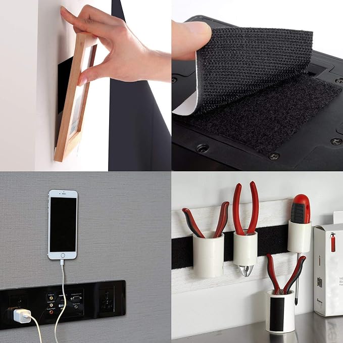 BRAVESHINE Heavy-Weight Hook and Loop Strips - Image 9