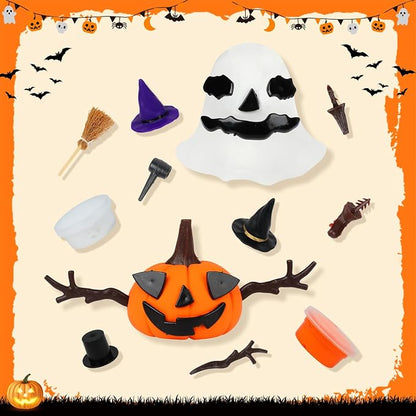 YOGFIT 36 Pack Halloween Pumpkin DIY Craft Clay Kit - Image 7