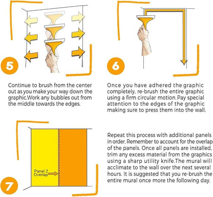 wall26 Wall Sticker/Wall Mural an Astronaut Floating About Planet Earth - Image 7