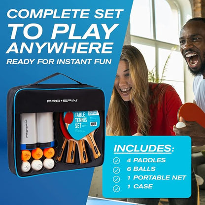 PRO SPIN All-in-One Ping Pong Set - Image 2
