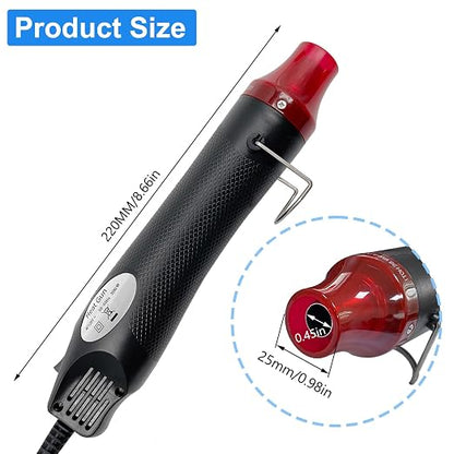 Mini Heat Gun, Portable Hot Air Gun Tool - Image 2