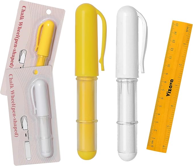 Fabric Chalk Markers for Sewing, Crafting|Erasable Tailor Chalk|Work on Various by Unknown
