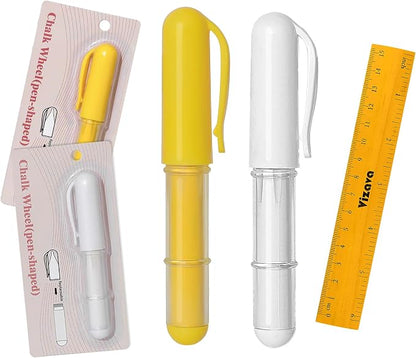 Fabric Chalk Markers for Sewing, Crafting|Erasable Tailor Chalk|Work on Various by Unknown