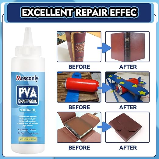 PH Neutral PVA Glue, 8.5 Oz Art Precision Craft Glue, Archival Quality - Image 6