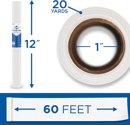ALVIN 55W-A Lightweight Tracing Paper Roll, Suitable - Image 2