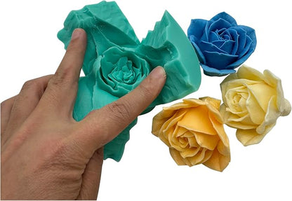 Heart Rose Crystal Epoxy Mold Wedding Gift Molds Decorated Cake Decoration - Image 6
