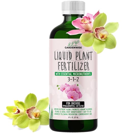 Liquid Orchid Fertilizer Concentrate 3-1-2 by GARDENWISE