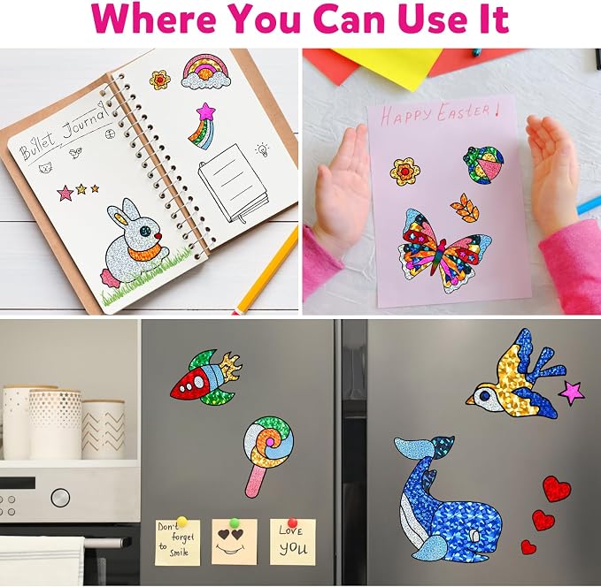 Foil Art Kit for Kids - Image 5