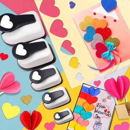 Heart Hole Puncher for Crafts, Heart Paper Cutter, Hearts Paper Punch, Hearts - Image 2