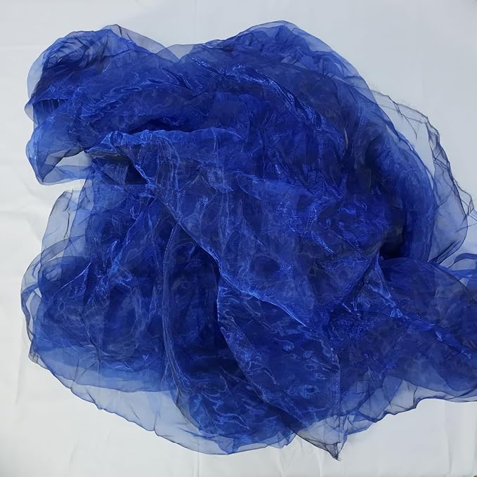 Two-Tone Iridescent Holographic Organza Fabric - Image 3