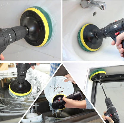 Power Scrub Pads Drill Attachment, GOH DODD 15 Pieces 5 Inch Headlight - Image 6