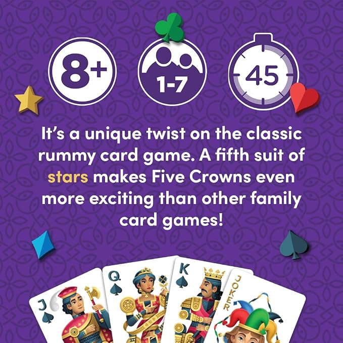 PlayMonster Five Crowns — The Game Isn't Over Until the Kings Go Wild! — 5 - Image 3
