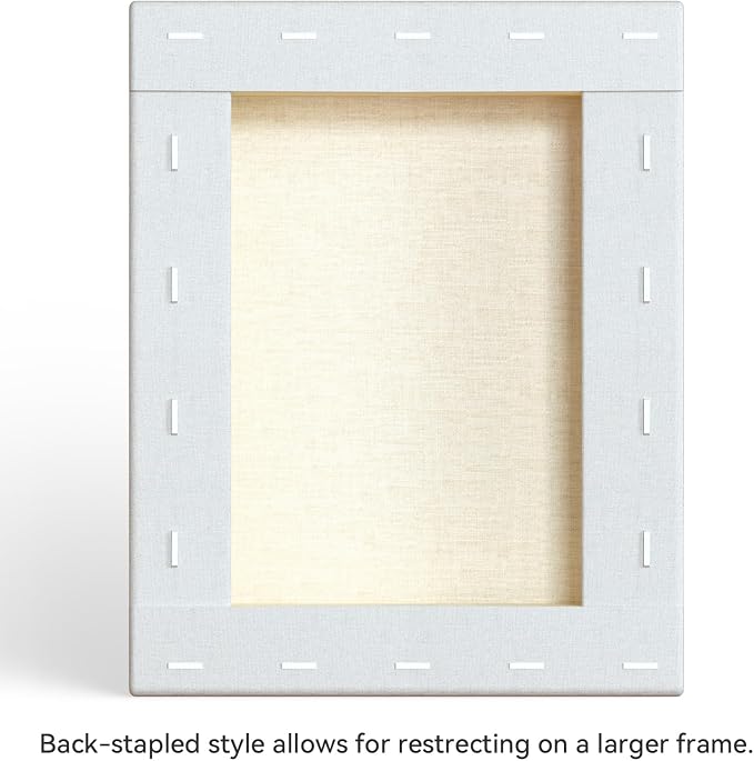 PHOENIX 8x10 Inch 4 Pack Artist Canvas - Image 3