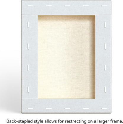 PHOENIX 8x10 Inch 4 Pack Artist Canvas - Image 3
