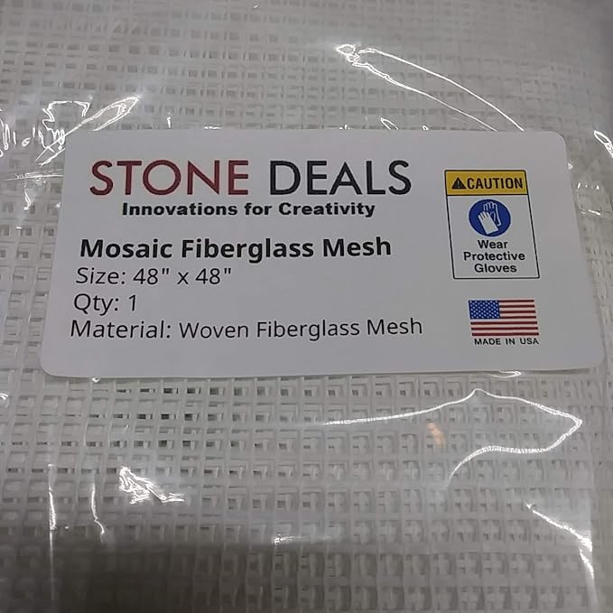 Mosaic Mesh for Back Mounted Tile, Non Sticky - Image 2
